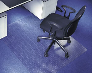 Chairmat voor tapijt 120x150cm.