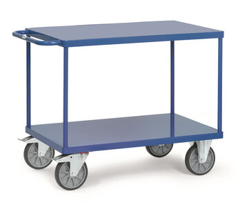 Zware tafelwagen 2402B, laadvlak 1000x700mm.
