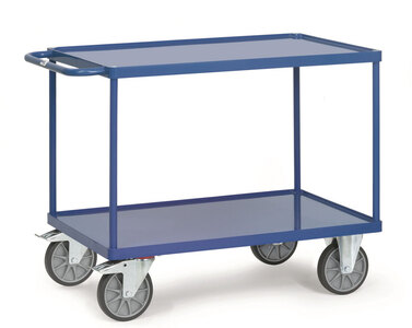 Zware tafelwagen 2402W, laadvlak 1000x700mm.