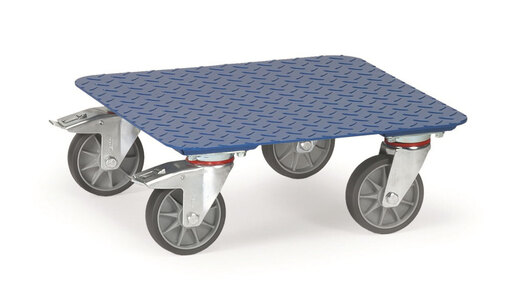 Kisten rolplateau / staal / 500 x 5