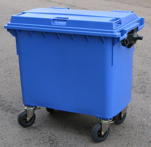 Kunststof container 660 liter