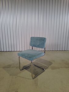 Set van 6 gestoffeerde vergader stoelen