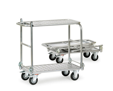 Platformwagen / duwb. wegklapb./ al