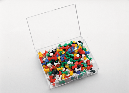 Pushpins 50 stuks zwart