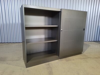 Akoestische schuifdeurkast 120x160x46cm.