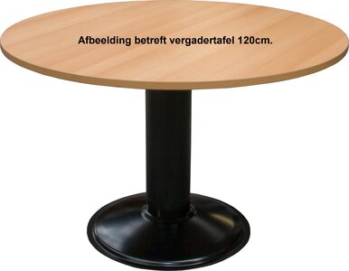 Square HI vergadertafel kolom rond 80cm.