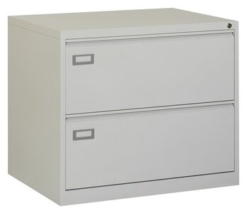 Square Store hangmapladenkast dubbelbreed, 2 laden, 71x84x62cm.