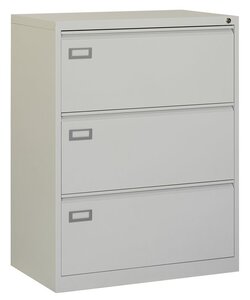 Square Store hangmapladenkast dubbelbreed, 3 laden, 102x84x62cm.