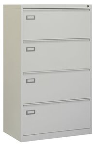 Square Store hangmapladenkast dubbelbreed, 4 laden, 133x84x62cm.