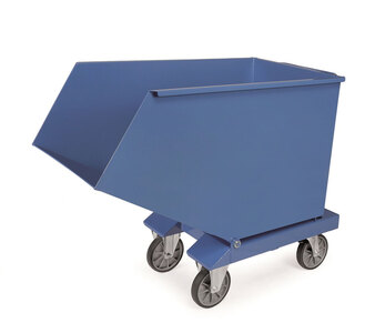 Stalen bakwagen  met wielen