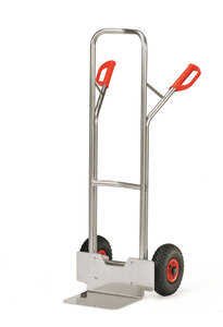 Steekwagen alu Ecoline 1300x250 luchtbanden