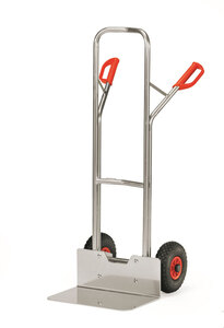 Steekwagen alu Ecoline 1300x300 luchtbanden
