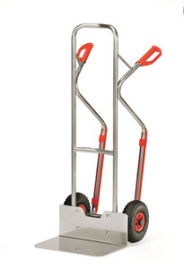 Steekwagen alu Ecoline 1300x300 luchtbanden