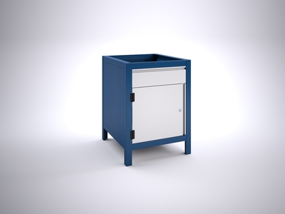 Werkbankblok, zonder bovenblad, Model BW6002