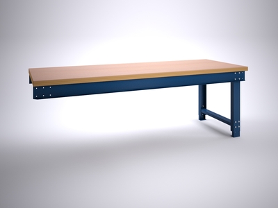Werktafel aanbouw BL150LA 1500x750mm.