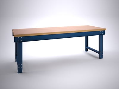 Werktafel BL150L 1500x750mm.