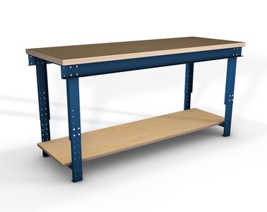Werktafel BL200LB, hoogte verstelbaar.