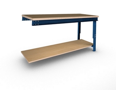 Werktafel BL200LBA, aanbouw, hoogte verstelbaar.